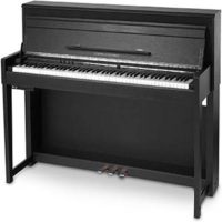 Piano eléctrico negro mate Classic Cantabile UP-1 SM Upright